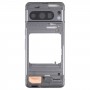 For Google Pixel 8 Pro Original Front Housing LCD Frame Bezel Plate (Black)