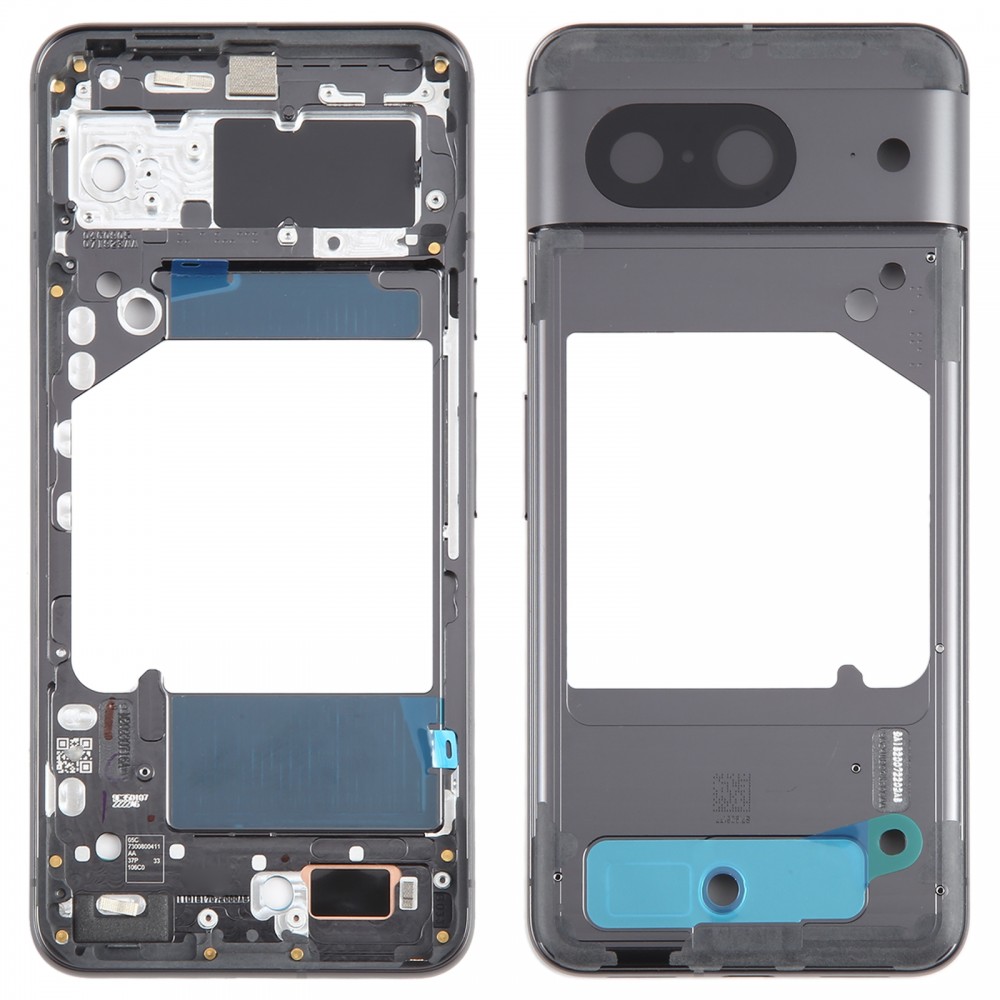 לגוגל פיקסל 8 מסגרת מקורית למסגרת LCD לוחית מסגרת (שחור)