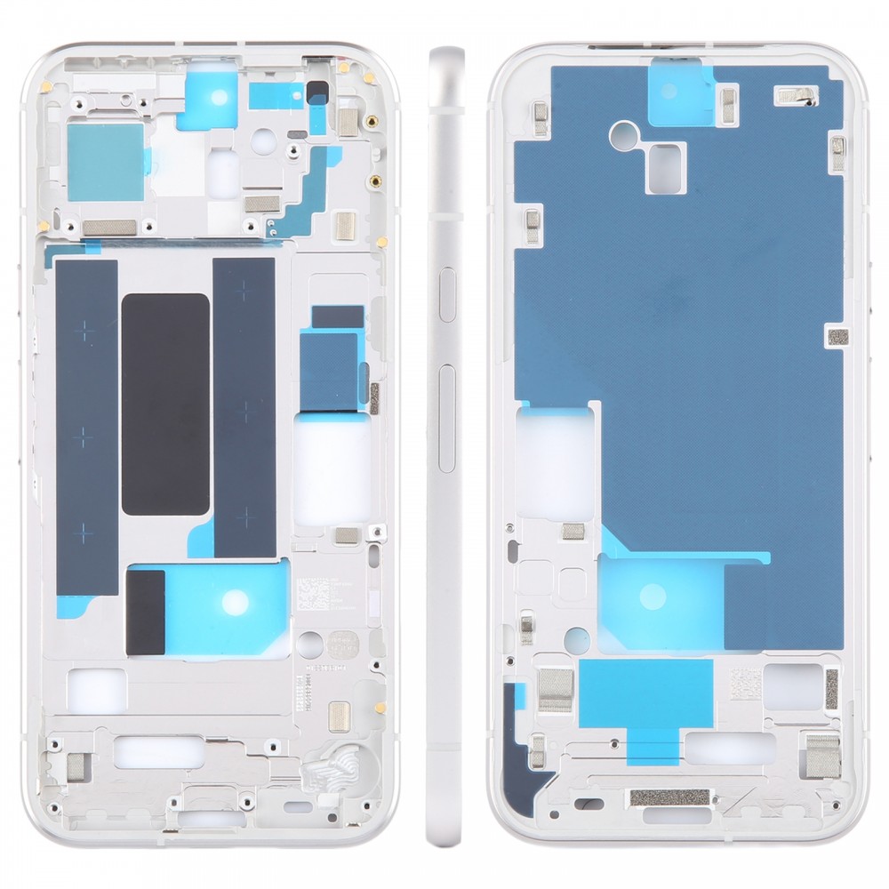 Для Google Pixel 8a Оригінальна пластина середньої рамки (срібляста)