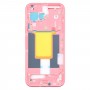 За Google Pixel 9 оригинален преден корпус с LCD рамка безел плоча (червена)