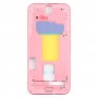 За Google Pixel 9 оригинален преден корпус с LCD рамка безел плоча (червена)
