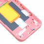 За Google Pixel 9 оригинален преден корпус с LCD рамка безел плоча (червена)