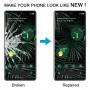 Google Pixel 6 Pro フロントスクリーンアウターガラスレンズ OCA 光学的に透明な接着剤付き