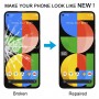 За Google Pixel 5a 5G външен стъклен обектив на предния екран с OCA оптично прозрачно лепило