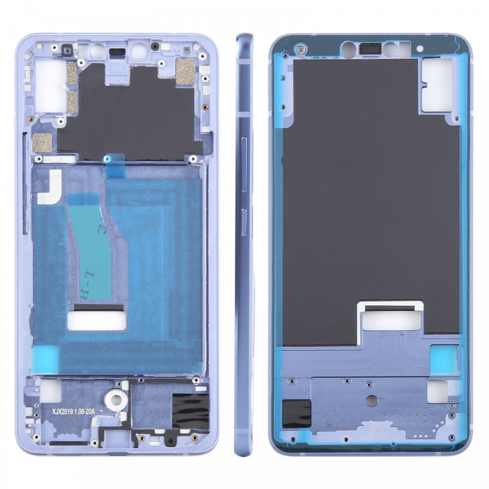 עבור HTC U19e בית קדמי מקורי לוחית מסגרת LCD (כחול)