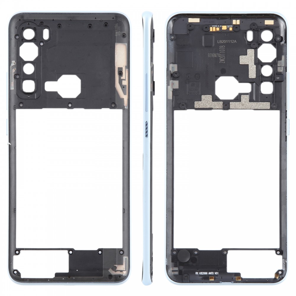 For HTC U20 5G Original Middle Frame Bezel Plate (White)