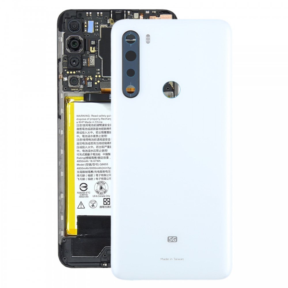 Pro HTC U20 5G originální zadní kryt baterie (bílý)