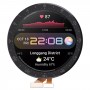 Eredeti LCD-képernyő és digitalizáló teljes összeállítás a Huawei Watch 3 Pro-hoz