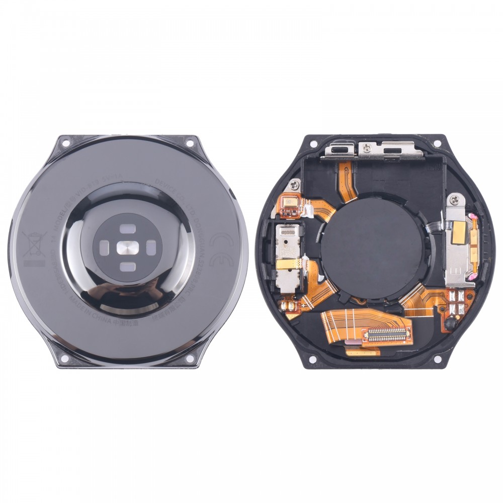 Huawei Watch GT 2 Pro VID-B19-ისთვის ორიგინალური უკანა ყდა სრული აწყობა (შავი)