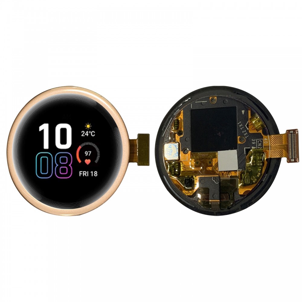 荣耀Magic Watch 2 42mm原装液晶屏带数字转换器完整组件（金色）