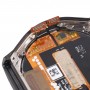 Original LCD-skärm och digitaliserare komplett montering med ram för Huawei Watch GT 2e HCT-B19 (svart)