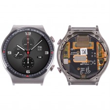 Alkuperäinen LCD-näyttö Huawei Watch GT 2:lle Porsche Design Digitizer koko kokoonpano kehyksellä