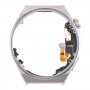 Placa de bisel del marco de la pantalla LCD original para Huawei Watch GT 3 Pro 46 mm (plateado)