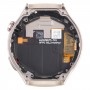 För Huawei Watch 4 Pro Original LCD-skärm och digitaliserare komplett montering med ram (silver)