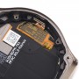 För Huawei Watch 4 Pro Original LCD-skärm och digitaliserare komplett montering med ram (silver)