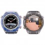 Для Huawei Watch Ultimate оригинальный ЖК-экран с дигитайзером в сборе с рамкой (серебристый)
