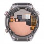 Для Huawei Watch Ultimate оригинальный ЖК-экран с дигитайзером в сборе с рамкой (серебристый)