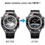 Для Huawei Watch Ultimate оригинальный ЖК-экран с дигитайзером в сборе с рамкой (серебристый)