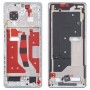 For Honor 80 フロントハウジング LCD フレーム ベゼル プレート (シルバー)