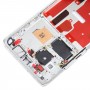 Pro Huawei P50 Pro přední kryt rámečku LCD rámečku (stříbrný)