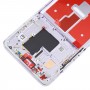 For Huawei Mate 50 Pro Front Housing LCD Frame Bezel Plate(Purple)