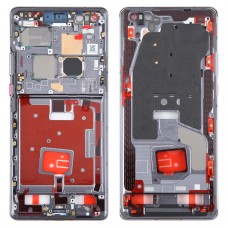 For Huawei Mate 40 Pro Front Housing LCD Frame Bezel Plate(Black)