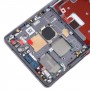 Huawei Mate 40 Pro elülső házhoz, LCD keretes előlap (fekete)