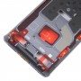 Huawei Mate 40 Pro elülső házhoz, LCD keretes előlap (fekete)