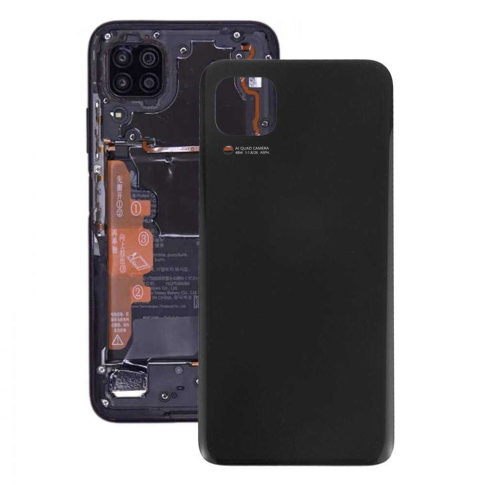 כיסוי אחורי לסוללה עבור Huawei P40 Lite (שחור)