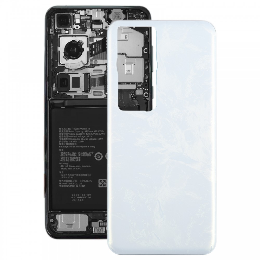 Pro Huawei P60 Pro zadní kryt baterie (bílý)
