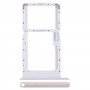 For Huawei Enjoy 60Z SIM + SIM / Micro SD Card Tray (Gold)