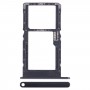 Pour Huawei Enjoy 60 Plateau pour carte SIM + SIM / Micro SD (Noir)