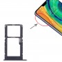 Pour Huawei Enjoy 60 Plateau pour carte SIM + SIM / Micro SD (Noir)