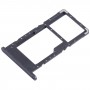 Dla Huawei Ciesz się tacą na karty SIM 50Z SIM + SIM / Micro SD (czarna)