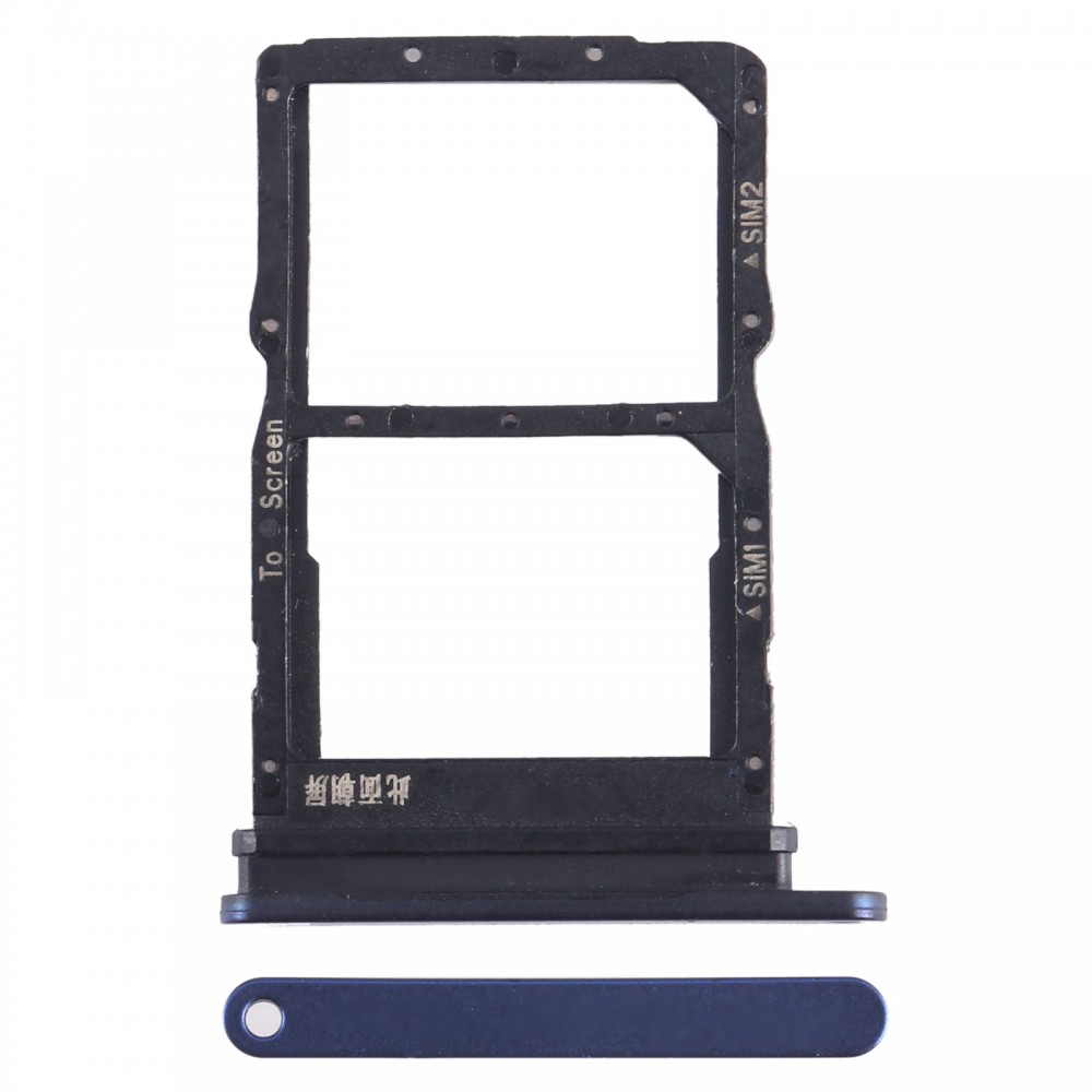 Per Honor V40 Lite SIM + vassoio scheda SIM (blu)