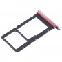 Bandeja para tarjeta SIM + SIM / Micro SD para Honor X5 Plus (púrpura)