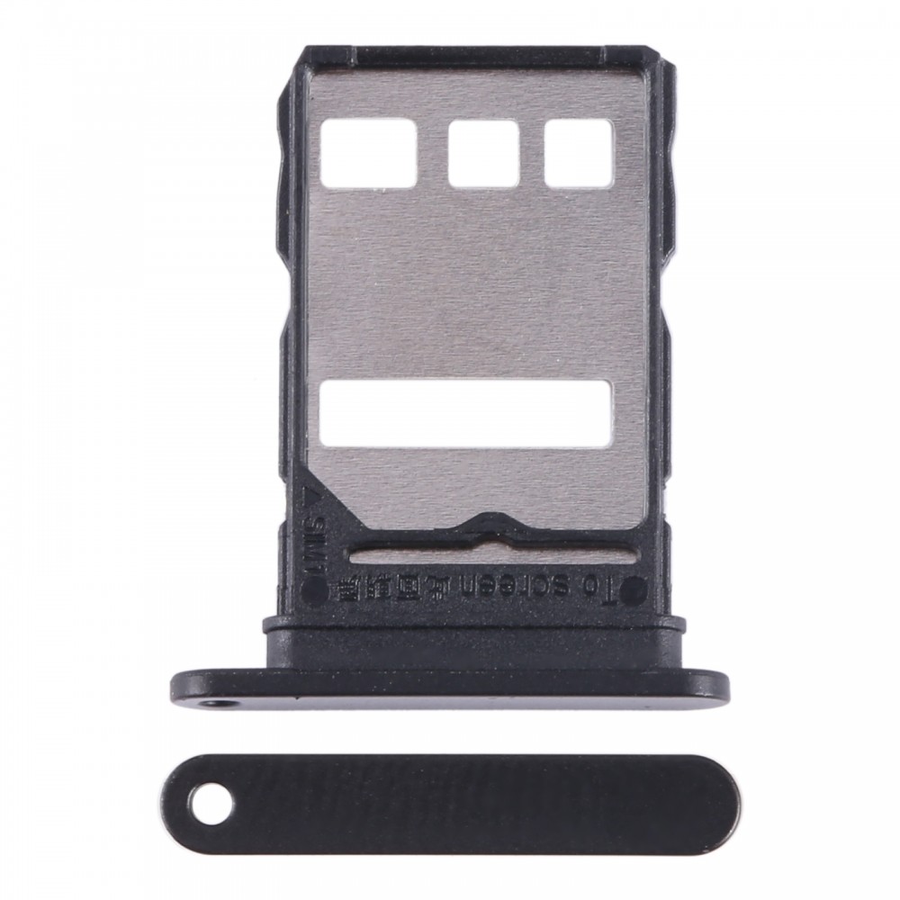 Plateau pour carte SIM pour Honor Play 8T (noir)