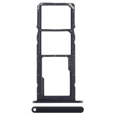For Honor 20 SE SIM + SIM + Micro SD Card Tray (Black) 