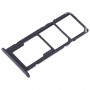 Pour Honor X10 Lite SIM + SIM + Plateau pour carte Micro SD (Noir)