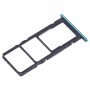 עבור Honor X10 Lite SIM + SIM + מגש כרטיס מיקרו SD (ירוק)