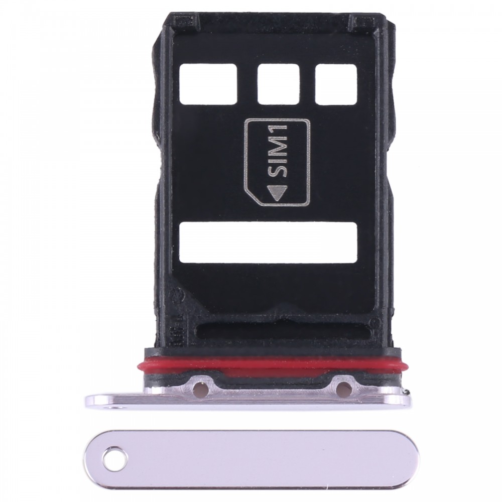 Bandeja para tarjeta SIM + NM para Honor Magic5 Pro (púrpura)