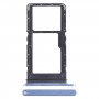 Pour Honor Play6C SIM + SIM / Micro SD Card Tray (Bleu)