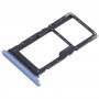 Pour Honor Play6C SIM + SIM / Micro SD Card Tray (Bleu)