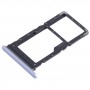 Лоток для SIM + SIM / Micro SD для Honor Play6C (фиолетовый)