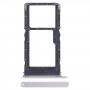 For Honor X6 SIM + SIM / Micro SD Card Tray (Silver)
