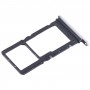 For Honor X6 SIM + SIM / Micro SD Card Tray (Silver)
