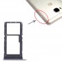 Dla Honor X5 Tacka na kartę SIM + SIM / Micro SD (fioletowa)