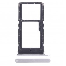 For Honor X5 SIM + SIM / Micro SD Card Tray (Silver)