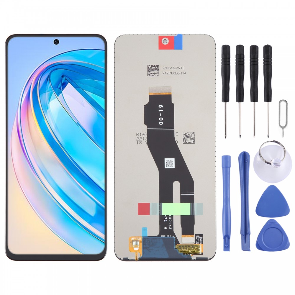 Originaler LCD-Bildschirm für Honor X8a mit vollständiger Montage des Digitizers
