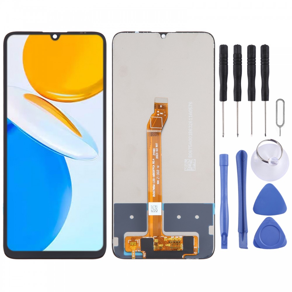 Honor X7 OEM LCD képernyőhöz teljes digitalizálóval